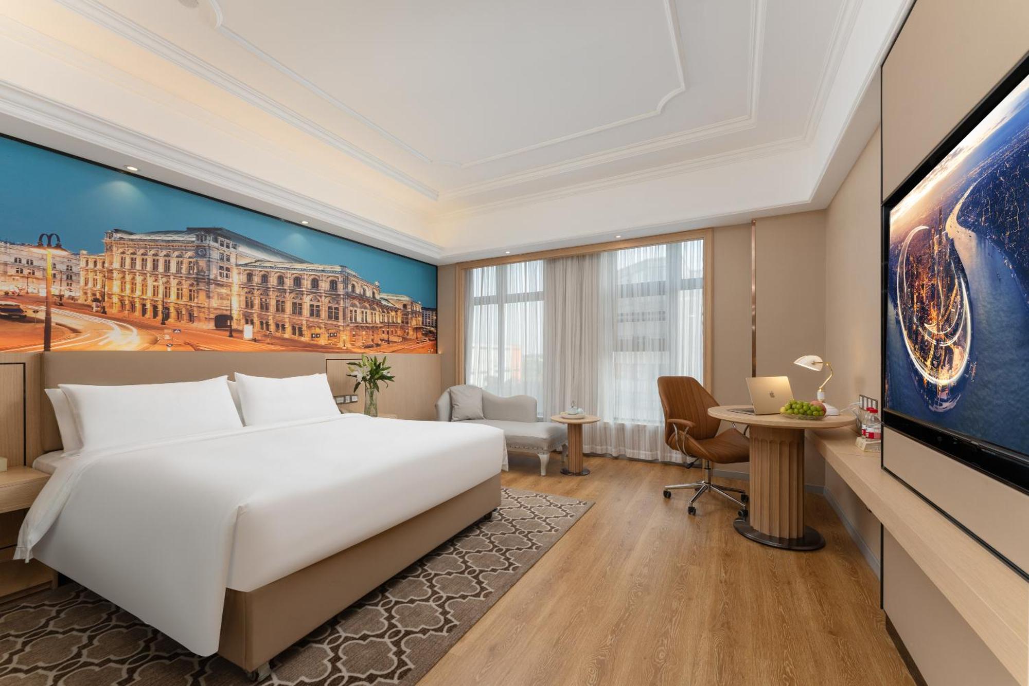 Vienna International Hotel - Shanghai Pudong Airport Free Trade Zone - Free Shuttle Bus To Pvg Airport And Disney Land Xangai Exterior foto