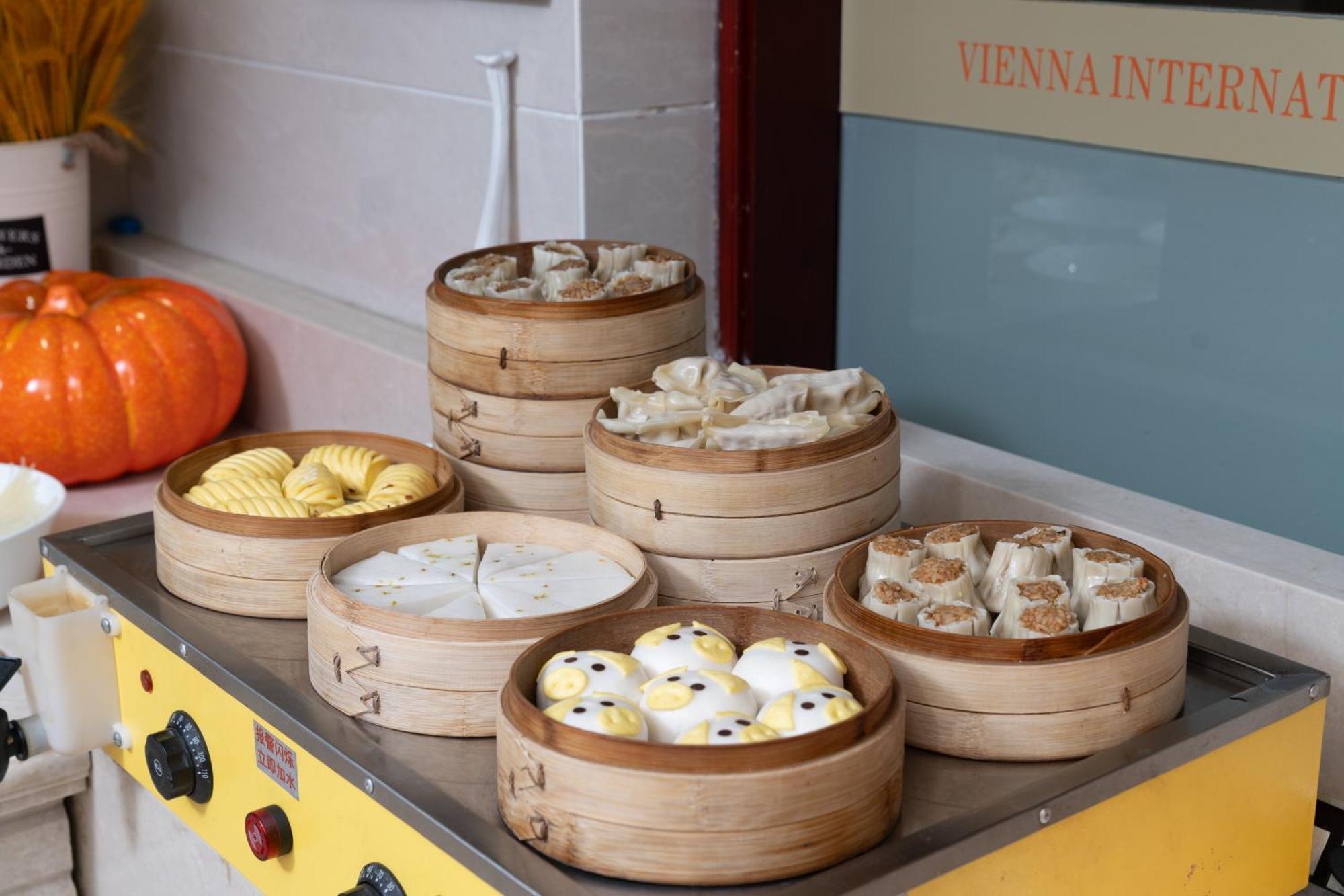 Vienna International Hotel - Shanghai Pudong Airport Free Trade Zone - Free Shuttle Bus To Pvg Airport And Disney Land Xangai Exterior foto