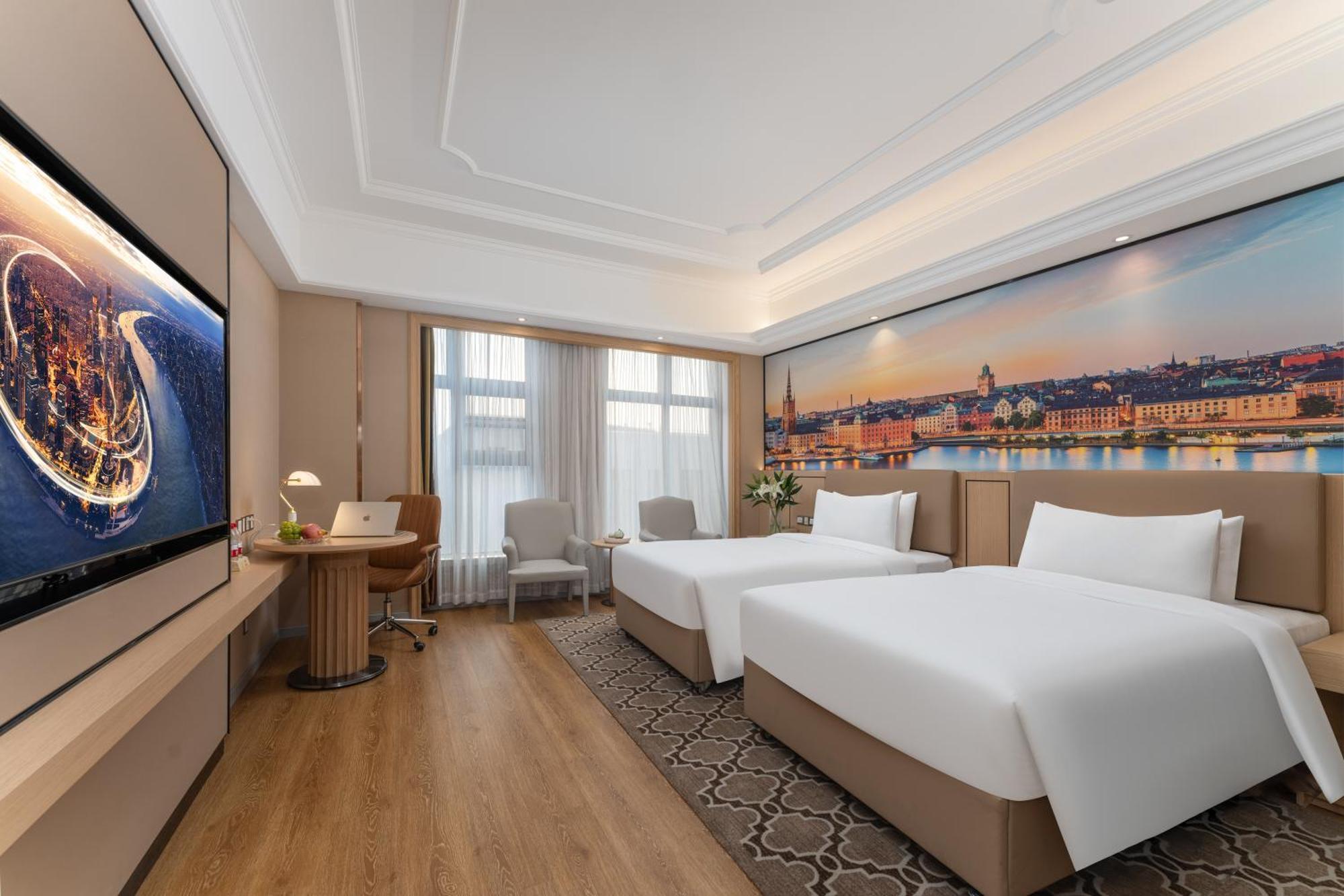 Vienna International Hotel - Shanghai Pudong Airport Free Trade Zone - Free Shuttle Bus To Pvg Airport And Disney Land Xangai Exterior foto