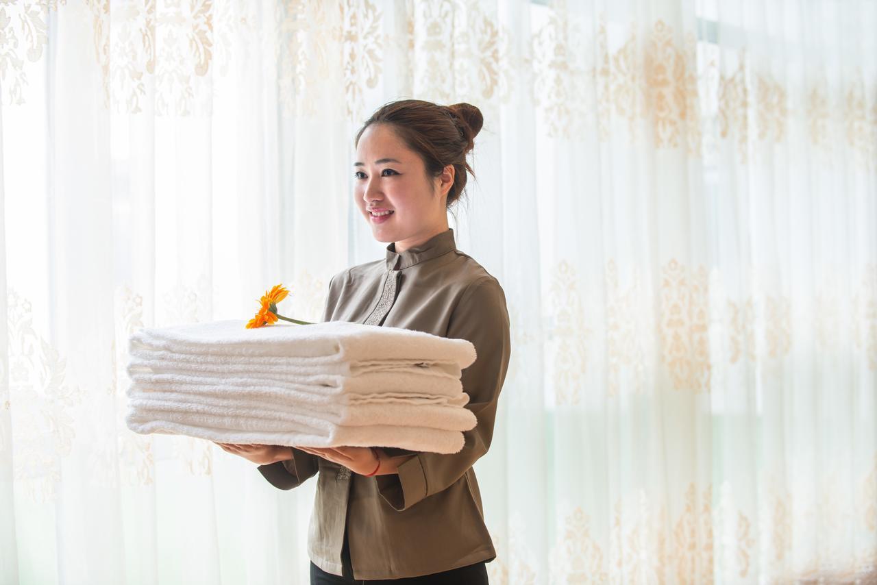 Vienna International Hotel - Shanghai Pudong Airport Free Trade Zone - Free Shuttle Bus To Pvg Airport And Disney Land Xangai Exterior foto